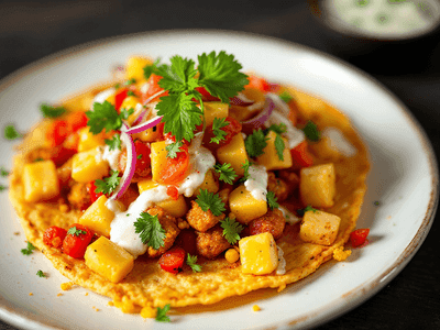 Tostada con Aceite